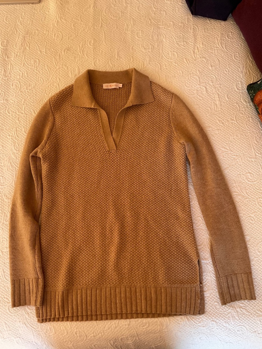 Tory Burch Collard Tunic Sweater